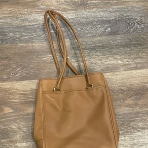 Coach tan shoulder bag